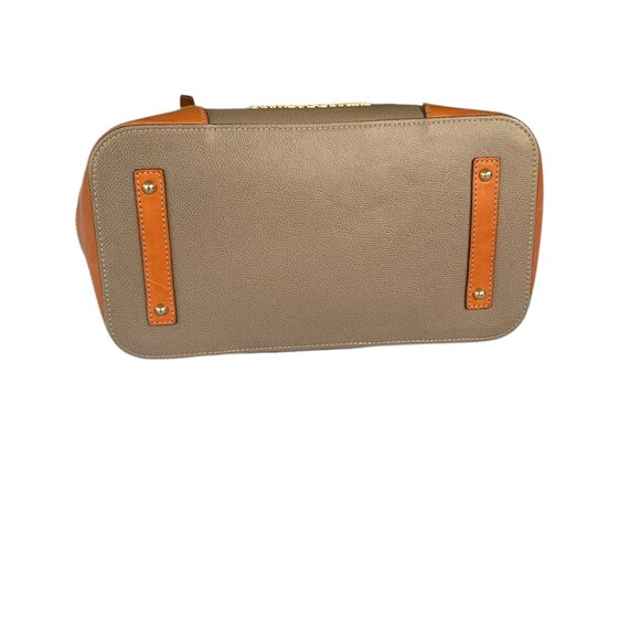 Dooney & Bourke Claremont Dover Large Tote Pebble Grain Leather Womens Satchel - Picture 8 of 16